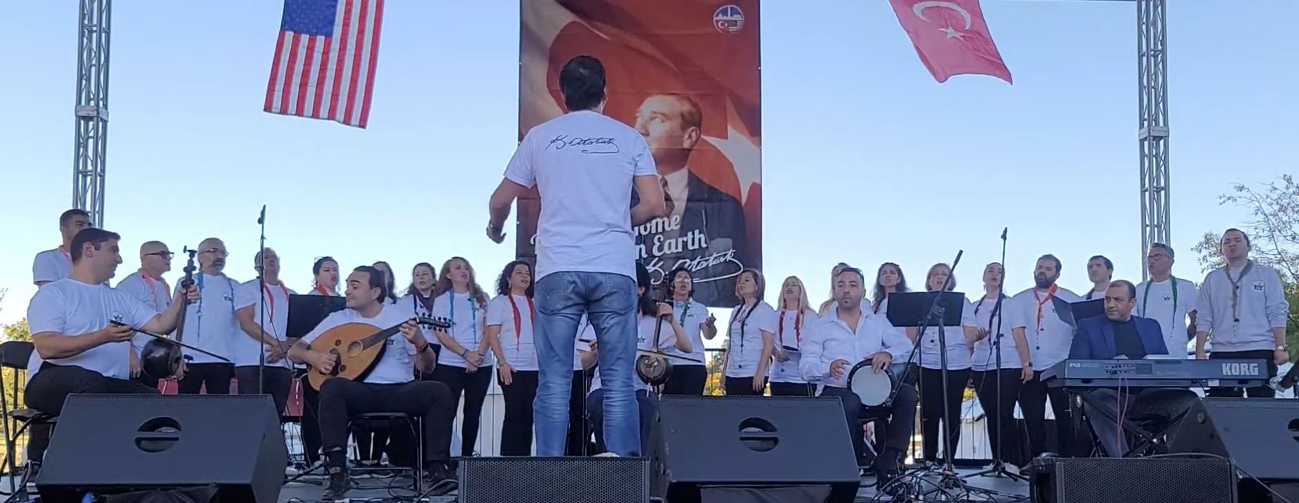 DMVTMT performing on stage